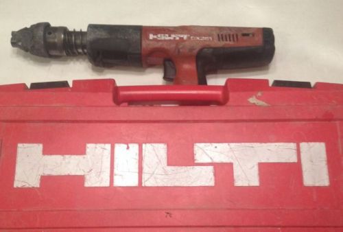 Hilti DX 351 - Working .27 Cal Powder Actuated Nail Gun in Carry Case #2
