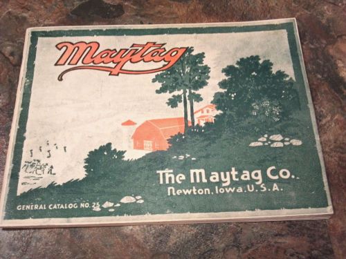 Maytag General Catalog No. 25 Maytag gas engine antique equipment
