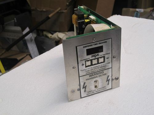 Bunn Precision Grinder Model G9-2 control panel / timer   Pt.#32064.1000