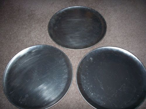 3-16&#034; Aluminum Pizza Pan ~ 1 New and 2-Used
