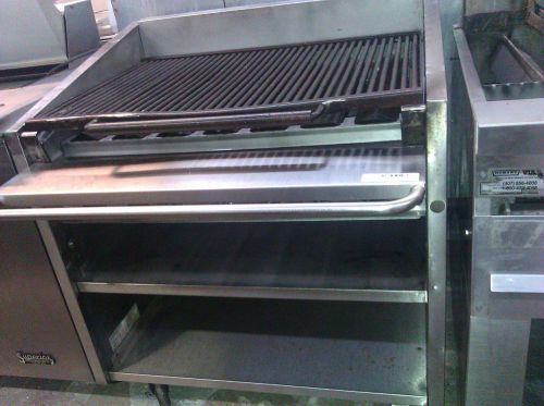 Magic kitch&#039;n 36&#034; chargrill radiant gas charbroiler mag-fm-636-rmb for sale