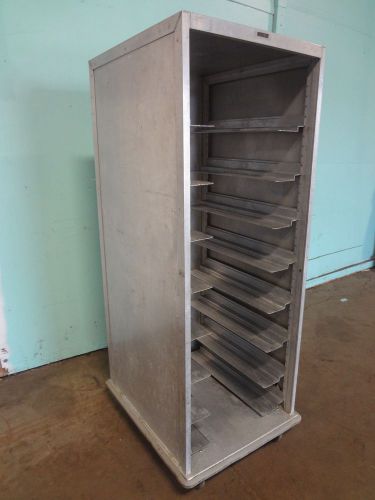 Heavy duty commercial &#034;lockwood&#034; full size bakery pan carrier cart on casters for sale
