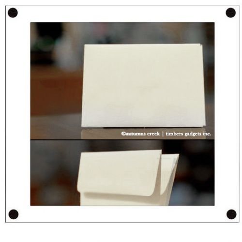 10  5x7 A7 A-7  Off White Square-Flap Envelopes Natural
