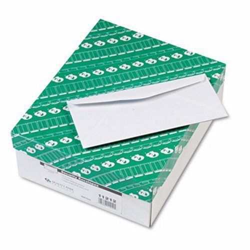 Quality Park Business Envelope, Traditional, #10, White, 500/Box (QUA11212)