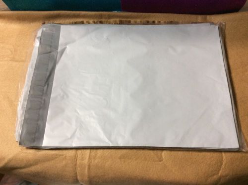 Polyethylene Mailers Bags (15) 12&#034; x 15&#034; &amp; (10) 24&#034; x 19&#034; Self Sealing--Total 25
