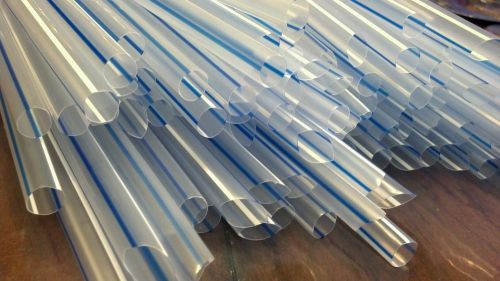 100x Shipping supplies PVC plastic tubing 100 PCs