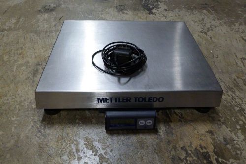 Mettler Toledo PS90 Shipping Scale 150 lb capacity Stainless Steel Platter