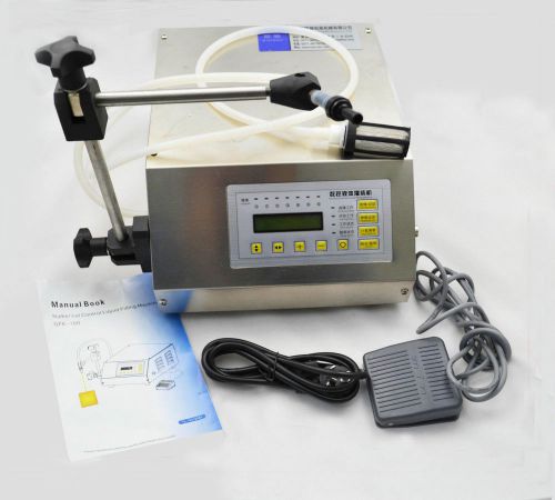 New digital control pump drink water liquid filling machine gfk-160 5-3500ml for sale
