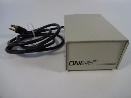 ONEAC CL1101 120vac 60hz Line Conditioner Isolation Power Supply 1 amp