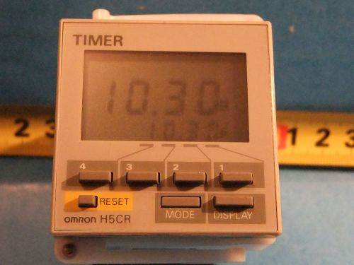 Omron H5CR-SS   ,  12-24VDC ,  timer, Price for 1 item, Used