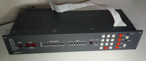 RAULAND 2524 Master Clock Intercom System Controller Rauland Borg