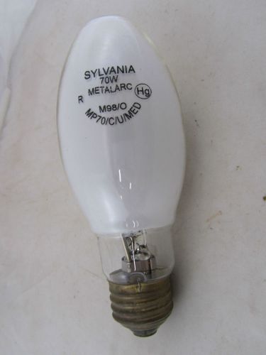 NIB Sylvania 70W Metalarc Bulb M98/O, R, MP70/C/U/MED