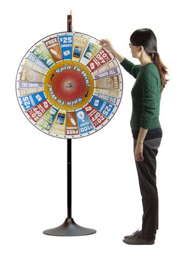 36&#034; Prize Pocket Wheel with Stand