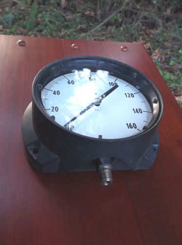 ASHCROFT DURAGAUGE 60-1379.  0-160 PSI.  6&#034; dial.  Great Used Condition: LOOK!!