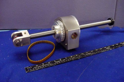 For parts -lightly used lead screw assembly w/ball nut w/free sanyo denki motor! for sale