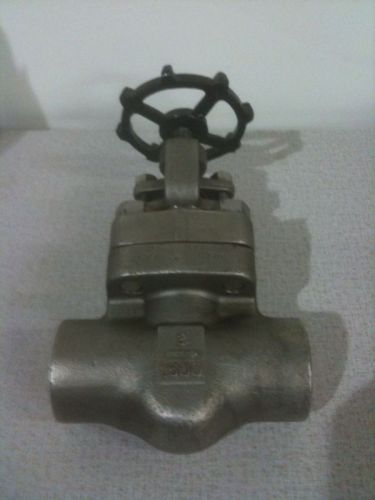 Warren stainless steel globe valve.  2&#034; class 1500. 3000 psi. for sale