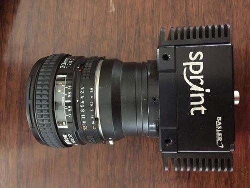 1 New Basler SPRINT SPL2048-70Km 2k 70KHz High Speed Mono Linescan Camera