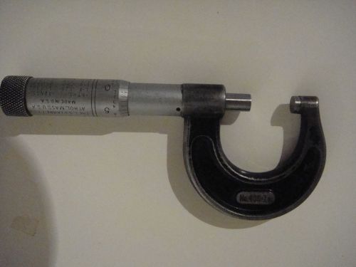 Starrett micrometer 0-1 # 436 for sale