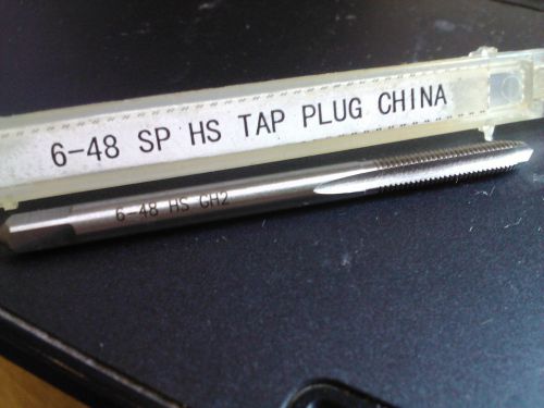 6-48 GH2 HIGH SPEED STEEL PLUG TAP