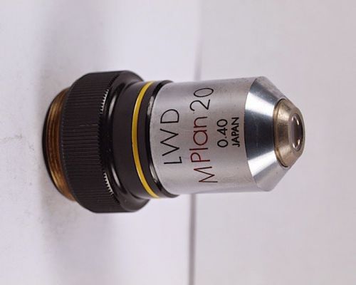 Olympus LWD MPlan 20x /0.40 Metallurgical Microscope Objective