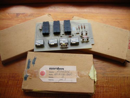 Lot of 3 Norden Circuit Control Board for Arenco Model AM200 Tube Filler Machine
