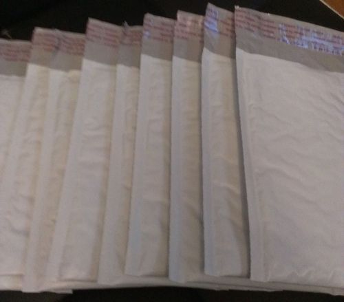 20 4x8 white poly bubble mailers