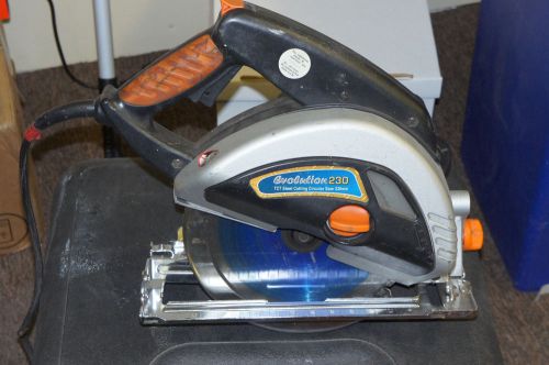 HITECH EVOLUTION 230 TCT STEEL CUTTING CIRCULAR SAW 230mm WITH CASE  READY TO GO