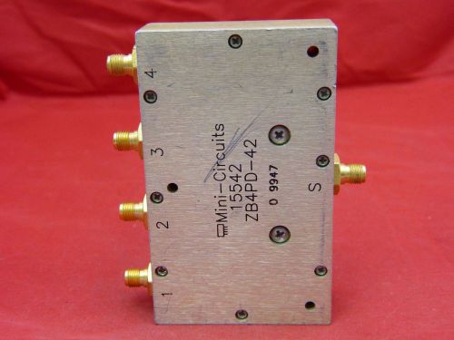 MINI-CIRCUITS ZB4PD - 42 4-Way Power Splitter / Combiner 1700 - 4200MHz