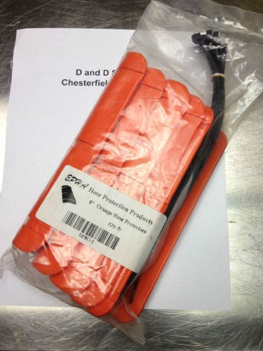 Epha 8&#034; orange hose protectors, pack of 5, hp8o-5 for sale