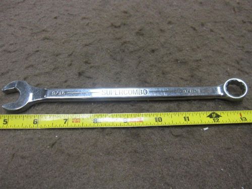 WILLIAMS SUPERCOMBO 9/16&#034; COMBINATION WRENCH WORKS PERFECT 1218SC