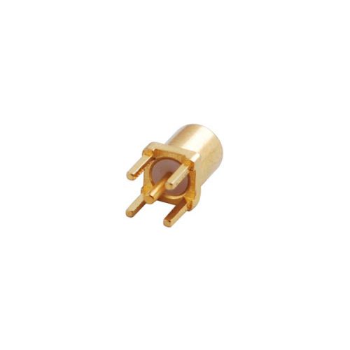 MMCX thru hole female Jack PCB Mount with solder post RF Connector Gold-plated