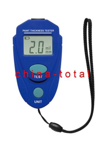 Paint thickness tester, coating thickness gauge meter tester, car paint checker for sale