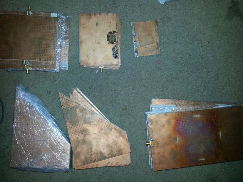Lot 53 pieces ROGERS DUROID MICROWAVE COPPER PCB plated through hole double side
