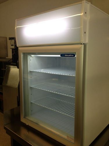 &#034;4 / 2013&#034; metalfrio sctf-4 countertop glass door freezer 4 cu ft point of sale for sale
