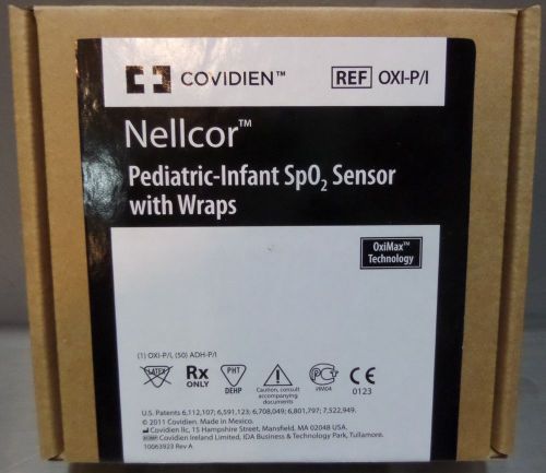 Covidien Nellcor Pediatric-Infant SpO2 Sensor w/ Wraps OXI-P/I