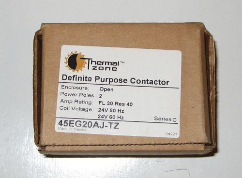 Thermal zone definite purpose contactor 45eg20aj-tz for sale