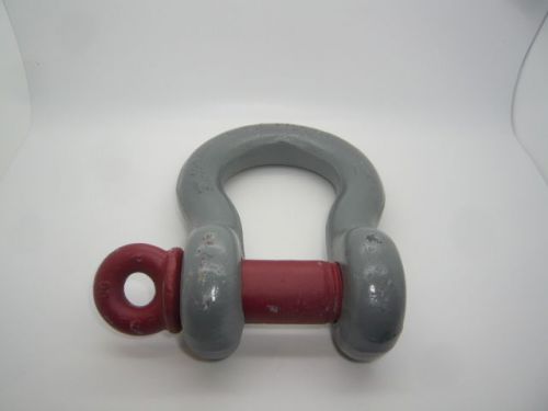 Crosby Shackle  SWL 9 1/2T  -USA  1 1/8” Pin