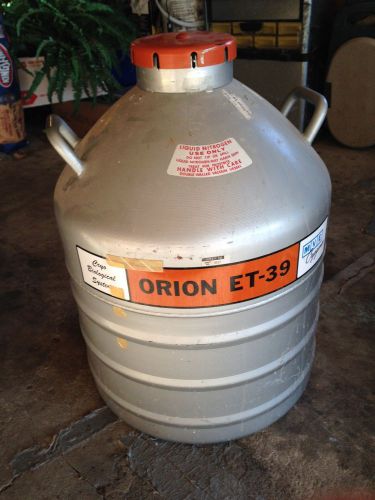 MVE Orion ET-39 Liquid Nitrogen Dewar