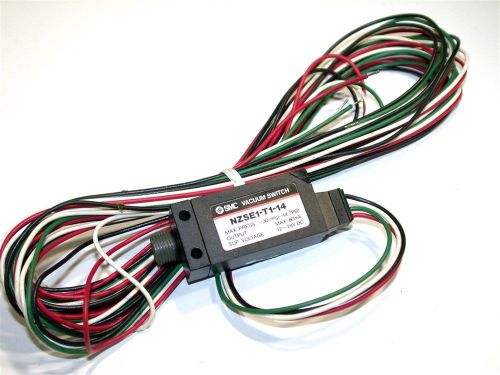New smc 12 - 24vdc vacuum switch w/ cable nzse1-t1-14 for sale