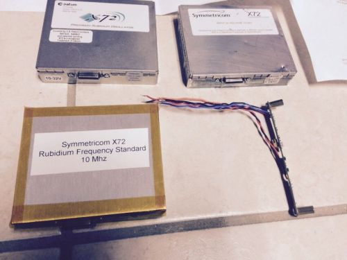 Two Symmetricom X72 Precision And One Datum X72 Rubidium Oscillators