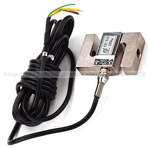 Beam load cell scale sensor s type weighting sensor 200kg with black cable for sale
