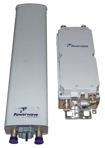 Powerwave Cellular High Broadband Panel Antenna &amp; Dual Band 850/1900 Amplifier!