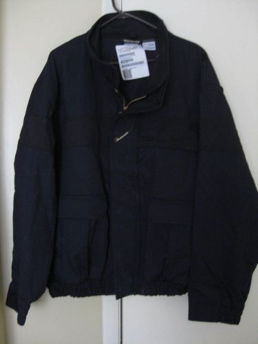 Workrite 320ut95nb flame-resistant jacket, navy, 2xl / reg, ultrasoft for sale