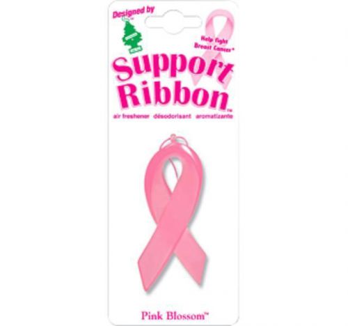 Air Freshner Breast Cancer Awareness Pink Support Ribbon by Little Trees