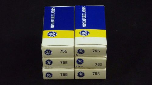 Ge general electric 755 miniature lamps - lot of 58 for sale