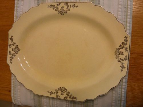 (1) Vintage Dinner Platter 13&#034; x10&#034;  Alpha Betta Gamma 1.5 uSv/h Test Source