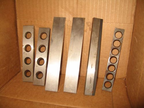 Parallel Plates w holes &amp; w/o holes  - 1 lot - Set of 2 Pairs and 2 indiv plates