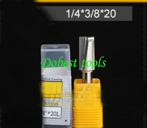 1pcs high quality CNC Bottom Cleaning Router Bit 1/4&#034; 3/8&#034;