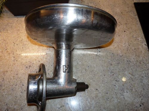 Hobart Meat Grinder Attachment Hobart Assembly Sausage 12 Vintage A200 Head Used