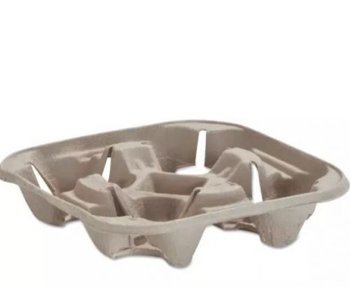 Chinet Strong Holder Molded Fiber Cup Tray (Pack of 300)